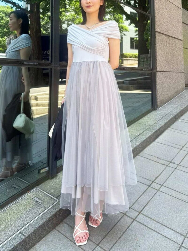 ワンピース 超美品 FRAY I.D FRAY I.D - FRAY I.D × emmiコラボアイテム2WAY羽織りワンピース