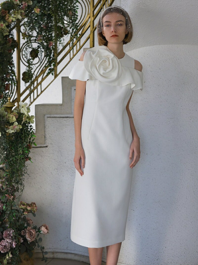ローズドレス CELFORD セルフォード ワンピース・ドレス ドレス ホワイト ブラック パープル
