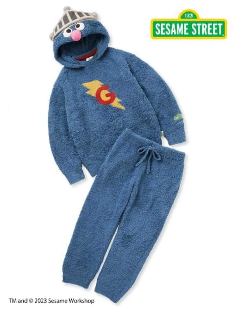 楽天USAGISTORE USAGIONLINE公式ストア【SESAME STREET】【HOMME】【販路限定商品】スーパーグローバーフーディ&ロングパンツセット gelato pique ジェラートピケ パンツ その他のパンツ ブルー【送料無料】[Rakuten Fashion]