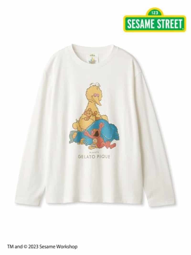 楽天USAGISTORE USAGIONLINE公式ストア【SESAME STREET】ワンポイントTシャツ gelato pique ジェラートピケ インナー・ルームウェア その他のインナー・ルームウェア ホワイト【送料無料】[Rakuten Fashion]