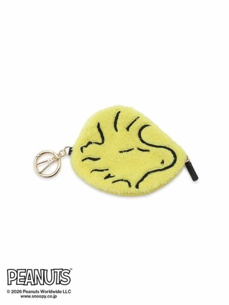 【PEANUTS RECORDS】フェイスポーチチャーム Mila Owen ミラオーウェン ファッション雑貨 チャーム・キーチェーン ホワイト イエロー[Rakuten Fashion] usagi-online-10065845 USAGISTORE USAGIONLINE公式ストア サンプル画像2