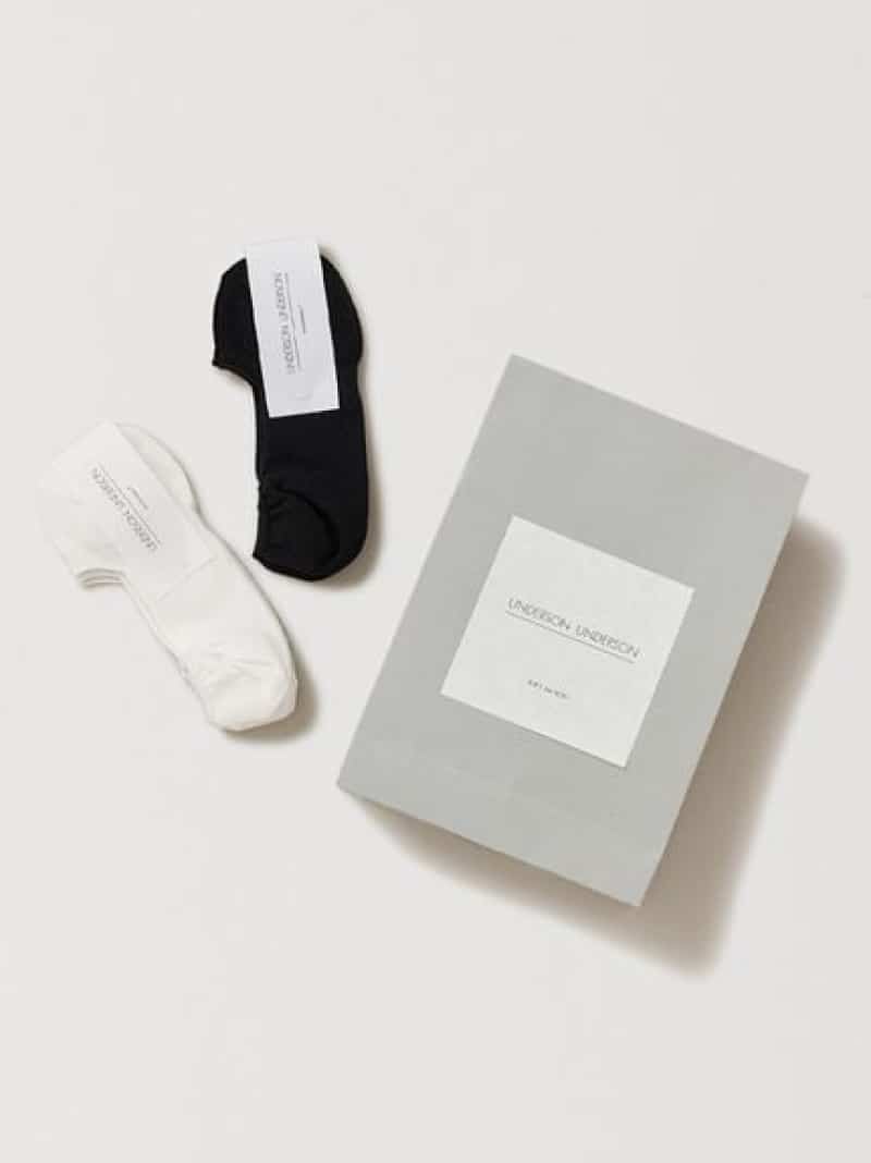 【ラッピング付】フットカバー2足セット UNDERSON UNDERSON アンダーソン アンダーソン 靴下・レッグウェア 靴下【送料無料】[Rakuten Fashion]