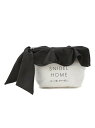 オーガニックキャンバスポーチ SNIDEL HOME スナイデルホーム 財布・ポーチ・ケース ポーチ ブラック ベージュ ピンク[Rakuten Fashion...