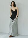 【SALE/30%OFF】【セットアップ対応】パッチワークキャミトップ styling/ スタイリング トップス キャミソール ブラック【RBA_E】【送料無料...