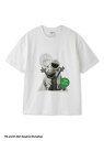 楽天USAGISTORE USAGIONLINE公式ストア【UNISEX】モノクロフォトTシャツ SESAME STREET MARKET セサミストリートマーケット トップス その他のトップス ホワイト ブラック【送料無料】[Rakuten Fashion]