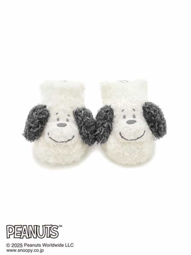 【PEANUTS PUPPIES】【BABY】スヌーピーソックス gelato pique ジェラートピケ マタニティウェア・ベビー用品 ベビーソックス ホワイト【先行予約】*[Rakuten Fashion]のサムネイル