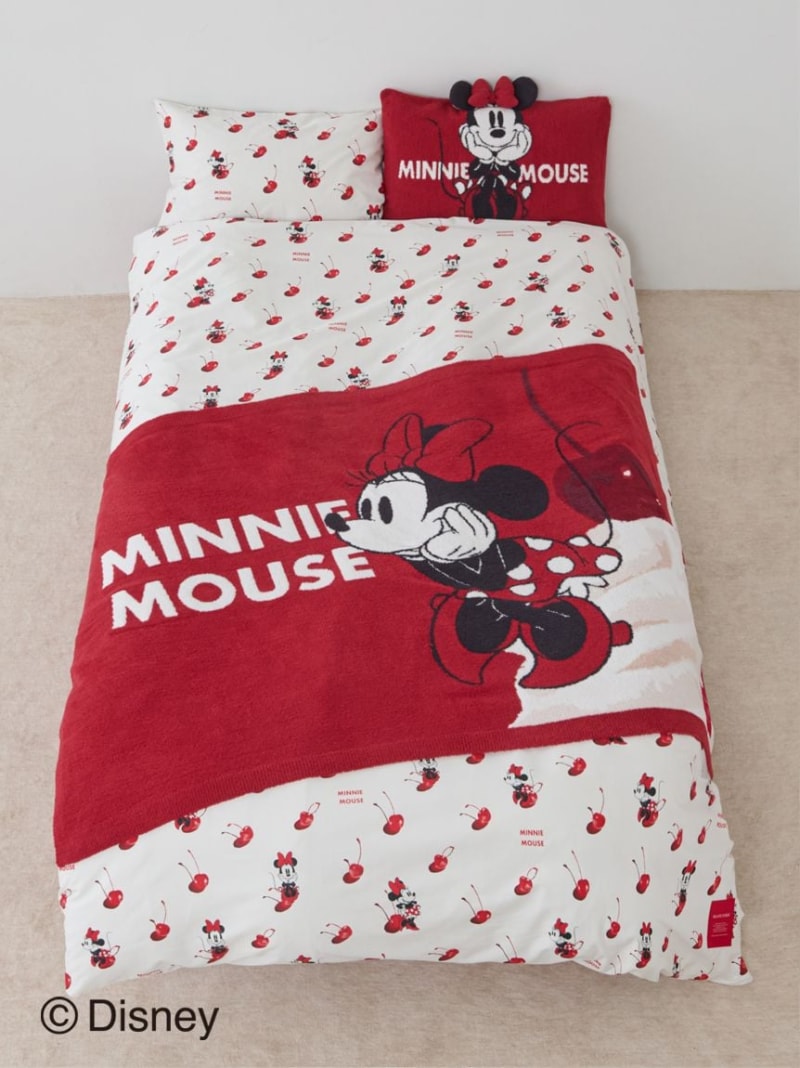 楽天USAGISTORE USAGIONLINE公式ストア【Sleep】Minnie/ジャガードハーフケット gelato pique Sleep ジェラートピケ インテリア・生活雑貨 その他のインテリア・生活雑貨 レッド ピンク【送料無料】[Rakuten Fashion]