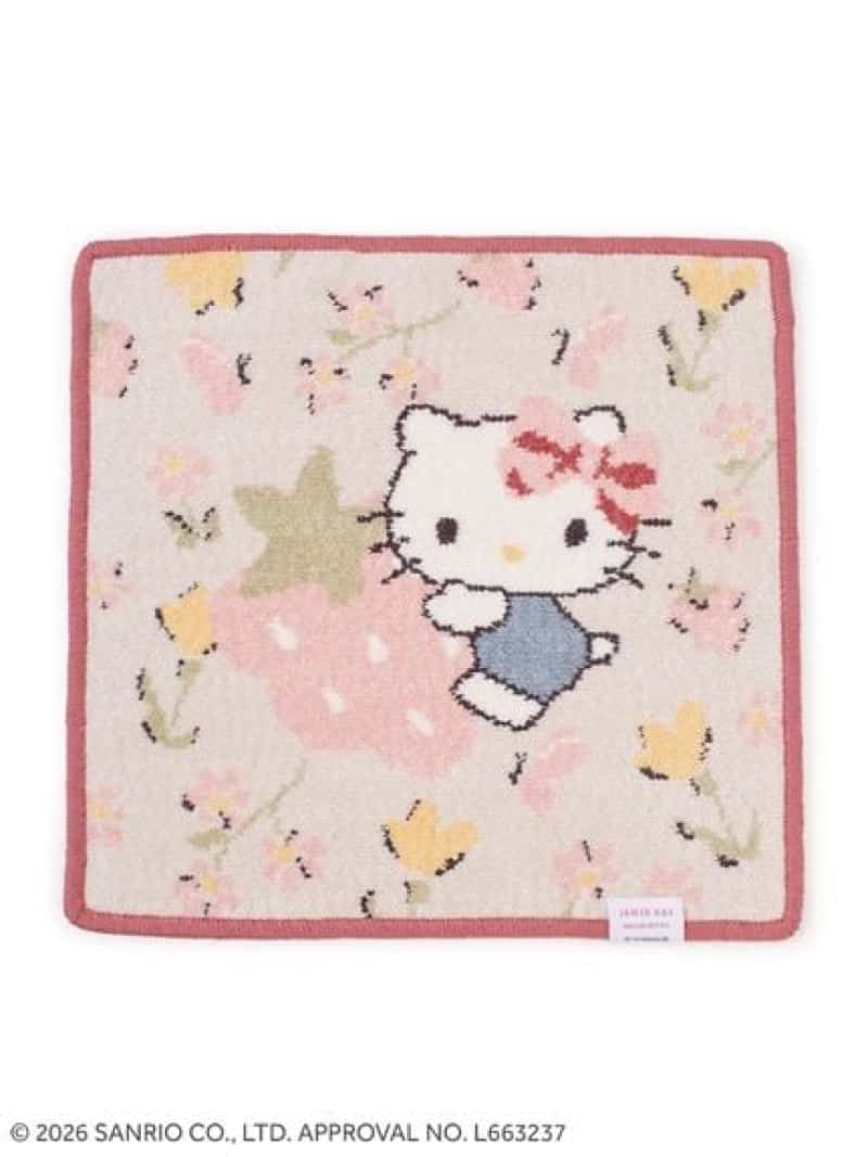 【HELLO KITTY】シェニール織ハンドタオル JAMIE KAY ジェイミーケイ マタニティウェア・ベビー用品 その他のベビーグッズ[Rakuten Fashion]