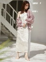 サテンキャミワンピース SNIDEL スナイデル ワンピース ドレス ワンピース ホワイト ベージュ ブルー【送料無料】 Rakuten Fashion