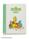 B6リングノート SESAME STREET MARKET セサミストリートマーケット 文房具 手帳・メモ帳 レッド[Rakuten Fashion]