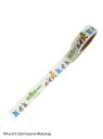 マスキングテープ 15mm SESAME STREET MARKET セサミストリートマーケット 文房具 ファイル・フォルダ レッド[Rakuten Fashi...