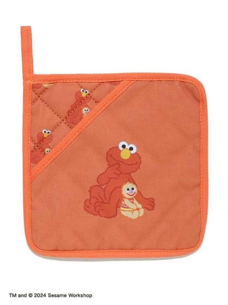 楽天USAGISTORE USAGIONLINE公式ストア【Enjoy! Cookingシリーズ】鍋敷き SESAME STREET MARKET セサミストリートマーケット インテリア・生活雑貨 その他のインテリア・生活雑貨 レッド ピンク[Rakuten Fashion]