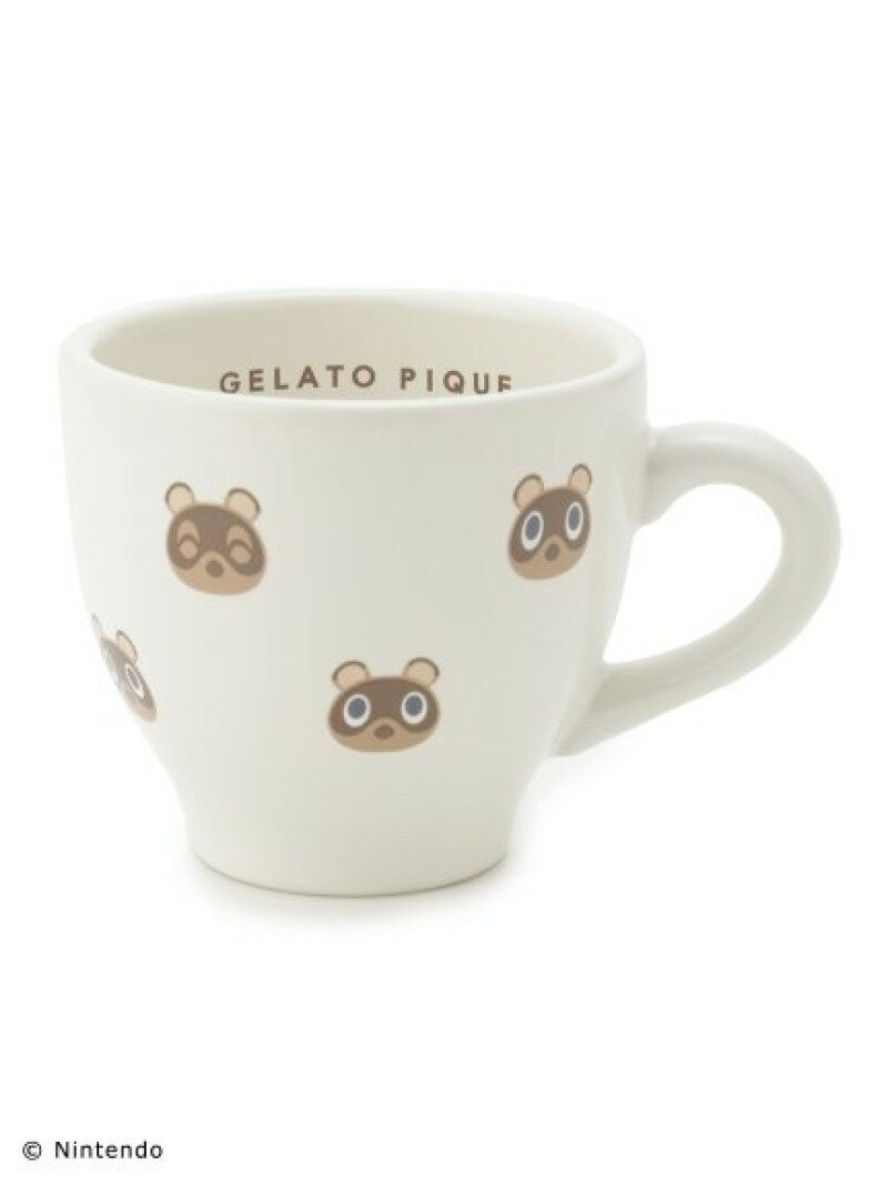 【SALE／30%OFF】【あつまれ どうぶつの森】つぶまめマグカップ gelato pique ジェラートピケ インテリア・生活雑貨 その他のインテリア・生活雑貨 レッド【RBA_E】[Rakuten Fashion]のサムネイル