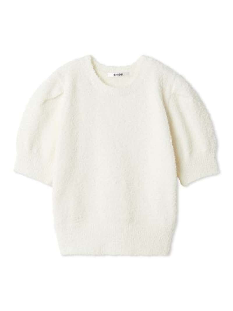 ファンシーヤーンニットプルオーバー SNIDEL スナイデル トップス ニット【先行予約】*【送料無料】[Rakuten Fashion]