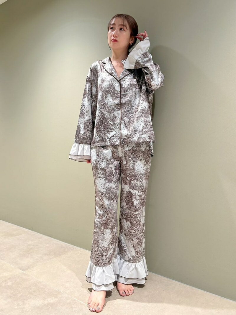 【WarmSatin】フレアロングパンツ SNIDEL HOME スナイデルホーム パンツ その他のパンツ ホワイト ベージュ ピンク【送料無料】[Rakuten Fashion]のサムネイル