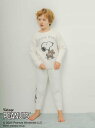 【PEANUTS】【ONLINE限定カラーあり】【KIDS】SNOOPY×BEAR ジャガードロングパンツ gelato pique ジェラートピケ パンツ そ...