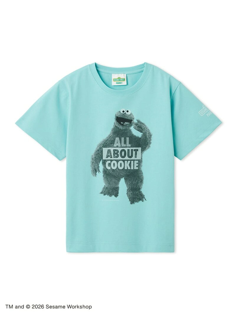 【KIDS】プリントTシャツ(ALL ABOUT) SESAME STREET MARKET セサミストリートマー...