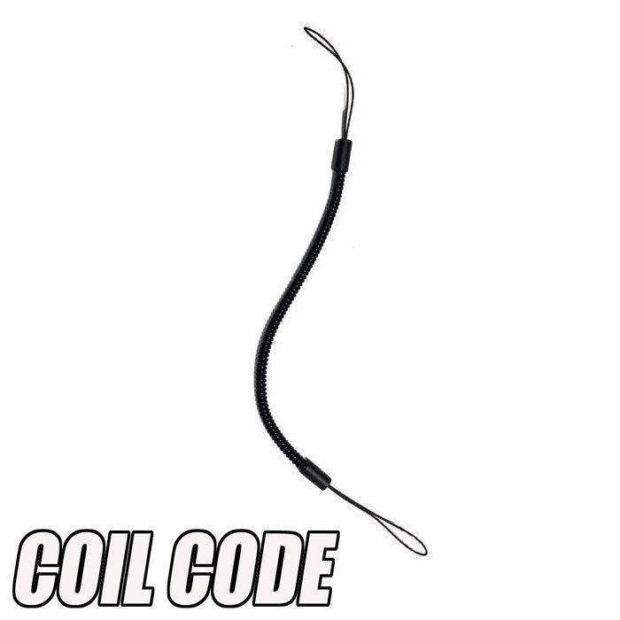 スマホタッチペン などに使えるコイルコード