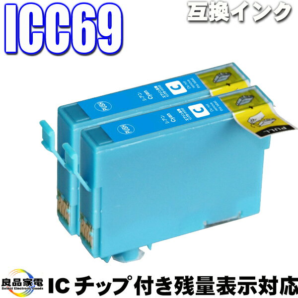 ICC69 互換染料 シアン　単品2個セッ