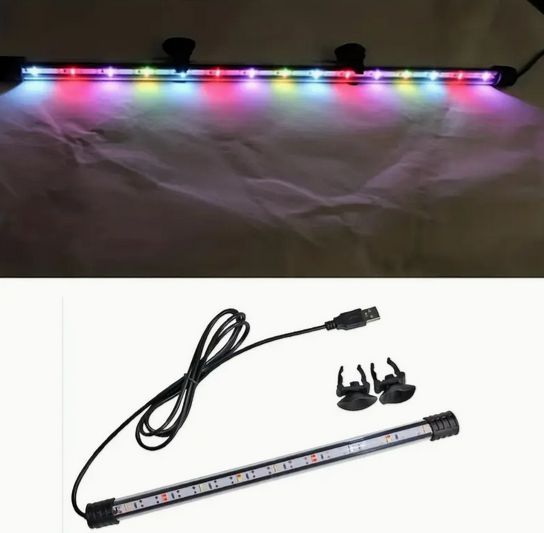 良品家電のUSB電源 LED水槽ライト アクアリウムライト｜アングル3