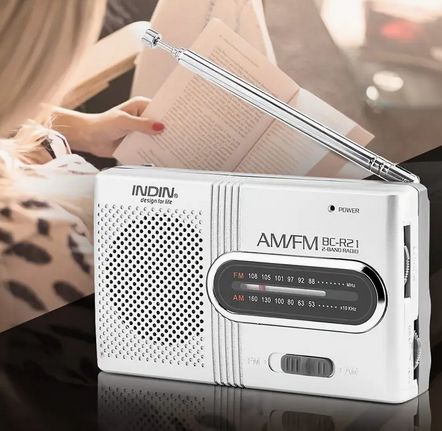 小型AM/FMラジオ 1台 BC-R21