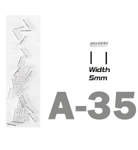 メタルスタッズ 単一デザイン 30ピース A-35 ネイルアート メタリックパーツ