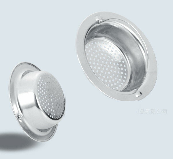 流し台 ゴミ受け Lサイズ 1枚 パンチング 取っ手付き 洗面台 キッチン 排水溝 ゴミ受け 風呂シンク 流し台シンク 排水カゴ