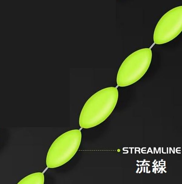 樂天商城 - シモリ玉 流線 イエローグリーン シモリ玉