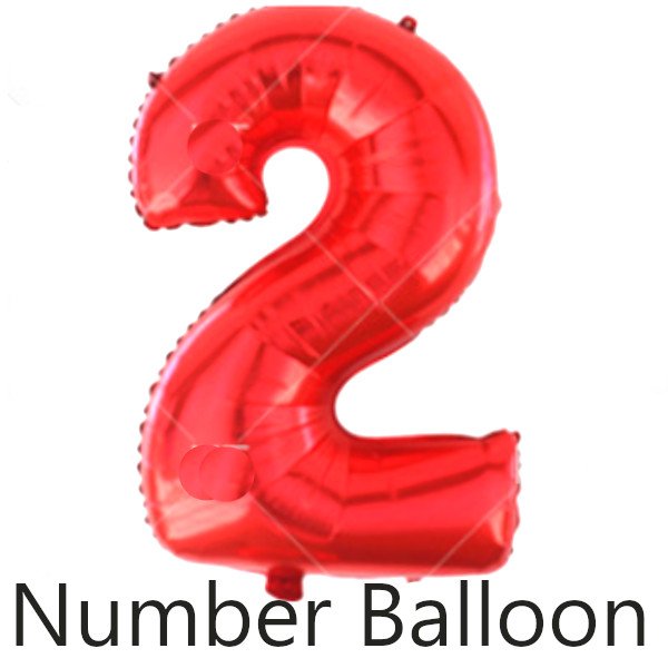 Rakuten - 数字の3 風船 レッド 1個 バルーン 誕生日 パーティー