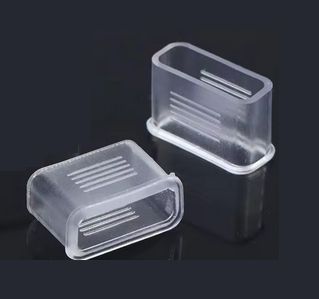 レフェリーホイッスルカバー 透明 2個 Sサイズ ホイッスル クッション マウスグリップ サッカーレフェ..