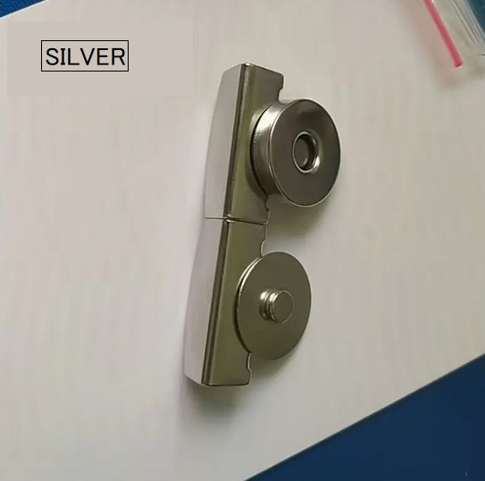 マグネット スナップボタン シルバー