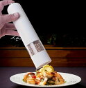 電動ソルト&ペッパーグラインダー 粗さを調整できる自動スパイスミル 料理やバーベキューに最適です 単4電池使用(別売り)