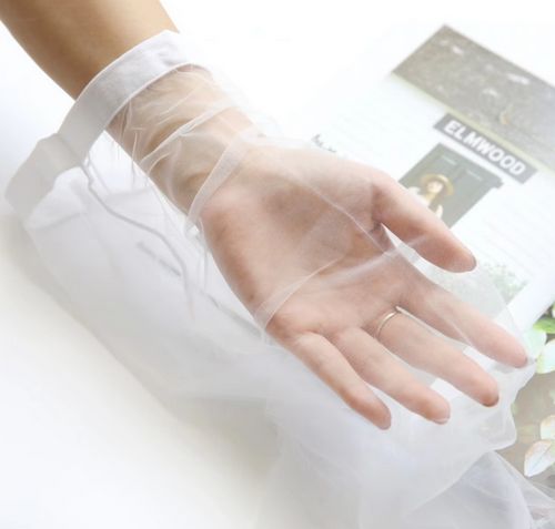 穴あきストッキング 薄手 ストッキング 股あき 穴あき オープンクロッチ ホワイト 白色 フリーサイズ