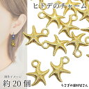 【最大2000円OFF】マラソン限定クーポン!チャーム ヒトデ 12mm 約20個 たっぷり ひとでのチャーム マリン 夏 手作りアクセサリー パーツ うさぎの...