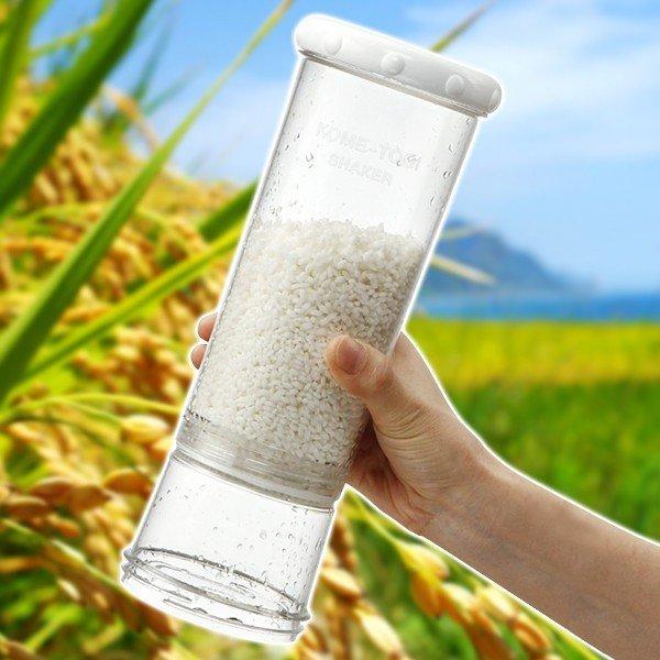 【先着クーポン配布中】 米とぎシェーカー 米とぎ器 シェイカー 便利グッズ お米研ぎ 洗う 洗米 簡単 振るだけ 手が濡れない 手荒れ防止 ネイル 爪 安心 汚れない