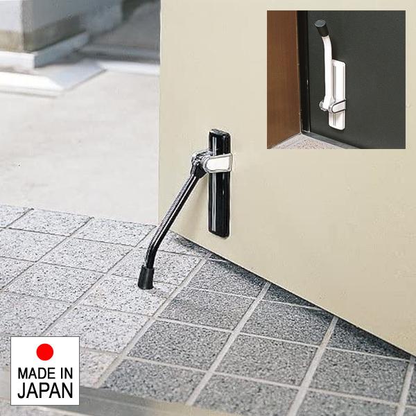 ■特徴・超強力磁石でワンタッチ取り付け・押し下げるだけでピタッと固定・付属の補助板で、スチール製、アルミ製、木製ドアに対応・高さ調節可能なスライド式（床とドア下の調節が可能） ・両手がふさがっていても足の操作で楽々 ・玄関扉や室内のドアにも...