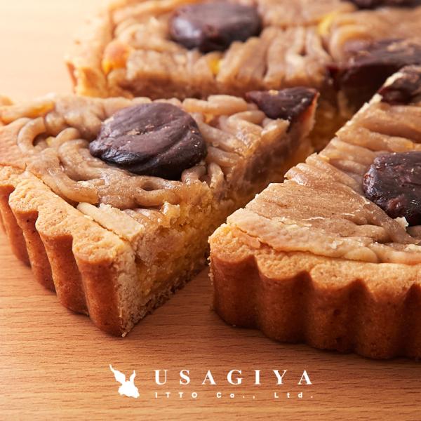 モンブランタルト 5号 ホール モンブランケーキ タルト 栗 マロンペースト 保存料不使用 人工甘味料不..