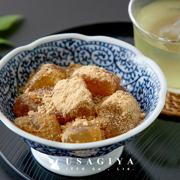 こんにゃくわらび餅 蒟蒻 コンニャク 餅 もわびもち 黒蜜つき タレ きなこ付き 群馬県産 こんにゃく芋 ..