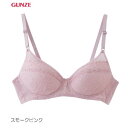 【送料無料】 グンゼ(GUNZE) 【ノンワイヤーブラジャー（AB70-85/C70-80）】 レディース インナー 下着 婦人肌着 軽ブラ 軽い 背中すっきり 乾きやすい 通勤 旅行 部屋干し ひびかない 最適 ノンワイヤーブラ ワイヤレスブラ ブラ 女性下着 ランジェリー らくちん 薄い 速乾