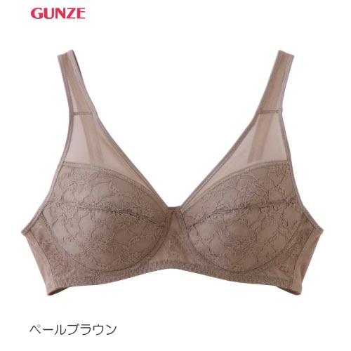 母の日 敬老の日 レディース インナー 下着 プレゼント ギフト グンゼ(GUNZE) 婦人肌着 軽ブラ 速乾 しっかり包む 軽い 乾きやすい ひびきにくい 【ノンワイヤーブラジャー】 (M/L/LL)