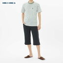 【送料無料】 メンズ パジャマ 天竺 Tスーツ 涼しい 【GUNZE グンゼ 紳士 半袖 七分パンツ パジャマ(M/L)】グンゼ GUNZE 男性 紳士 男子 ...
