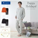 【送料無料】 グンゼ チャンピオン メンズ パジャマ 【紳士 長袖 長パンツ(M/L)】 グンゼ GUNZE 男性 紳士 男子 部屋着 寝間着 寝巻 ナイトウェ...