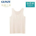 【送料無料】グンゼ レディース ランニング インナー【綿100% ラン型スリーマー (M/L/LL)】日本製 レディース 女性 婦人 女子 下着 肌着 インナー 綿100% コットン 日本製 セール お買い得 プレゼント ギフト 母の日 誕生日 病院 介護 お見舞い グンゼ gunze23ss(4)