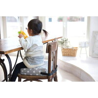 高さ調節お子様用クッションスター×グレーイマージお食事クッション高さ調節クッション