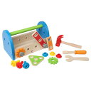 Hape(ハペ) カーペンター ツールボックス E3001 知育玩具 木製玩具 おもちゃ大工ごっこあそび3歳 (送料無料 北海道、沖縄、離島は配送不可)