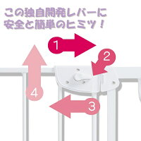 【送料無料(北海道、沖縄、離島は配送不可)】A-KIDSベビーゲートネージュ2DSP取付幅約70センチから94センチ拡張フレーム付きセーフティグッズ