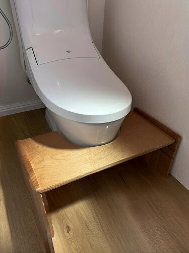 木製トイレステップ 781127 澤田木工所 3段階高さ調節16cm〜25cm 踏み台 子供用 ト...