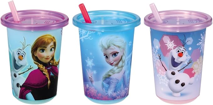 ファンファンパーティ ストローカップ 3点セット プラレールセット アナと雪の女王セット タカラトミー （送料無料 北海道、沖縄、離島は配送不可） 2