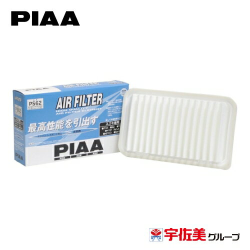 【ゲリラP2倍！】PIAA エアーフィルター スズキ車用 1個入 PS62
