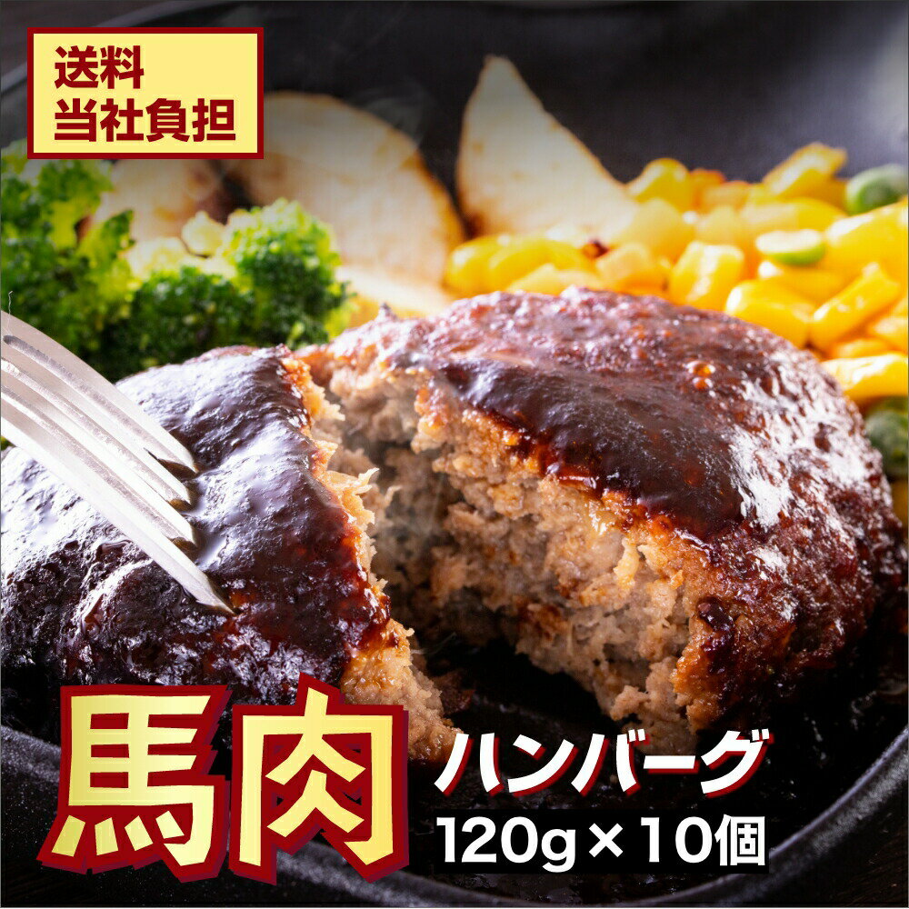 馬肉 桜ハンバーグ 10個入 小田桐産業 ハンバーグ 青森 桜肉 高タンパク 低脂質のサムネイル